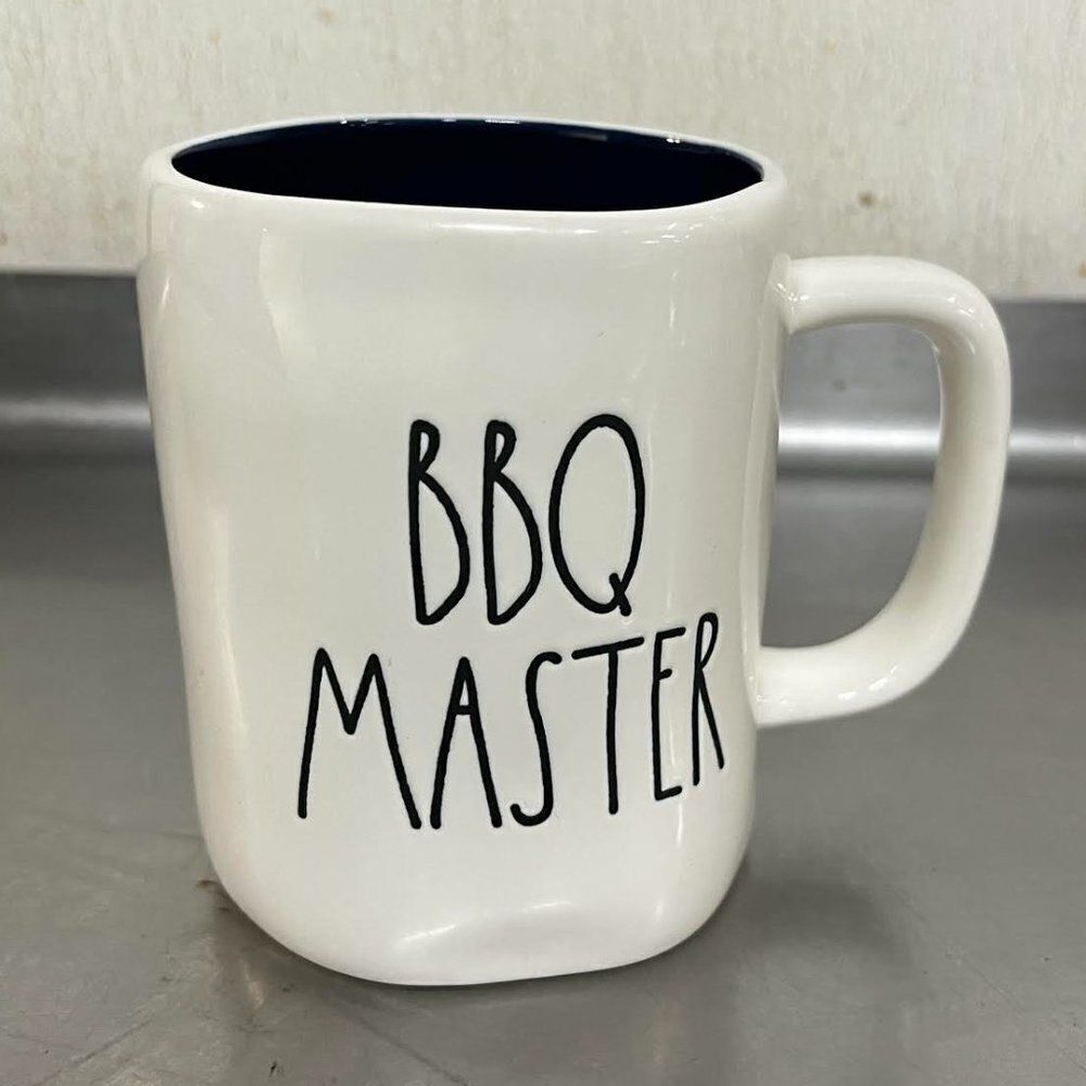 Rae Dunn BBQ Master ceramic mug